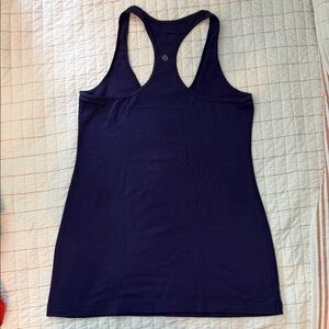 Lululemon Athletica Deep Blue Racerback Tank Top
